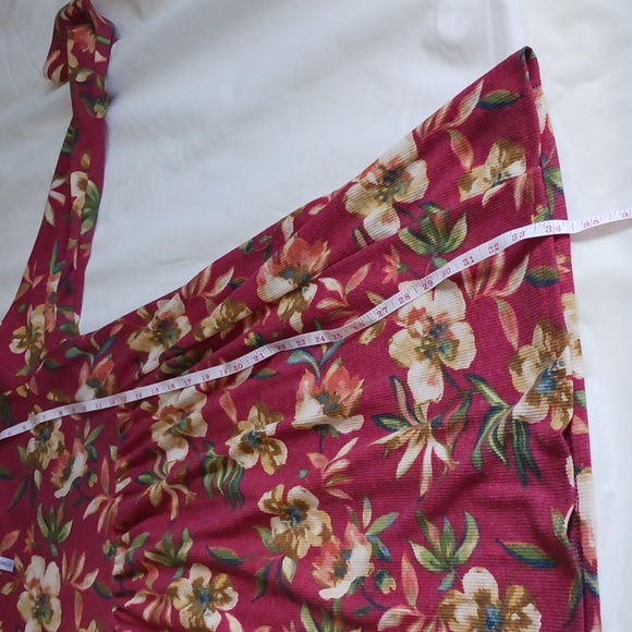 Floral Long Sleeve Dress With Pockets SIZE LARGE - Picture 10 of 11